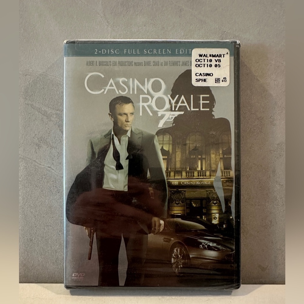 Casino Royale (DVD, 2007, 2-Disc Set, Full screen) Sealed New